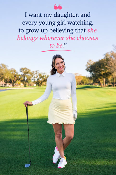 Kristen Casey, Co-founder of LemonRose Golf