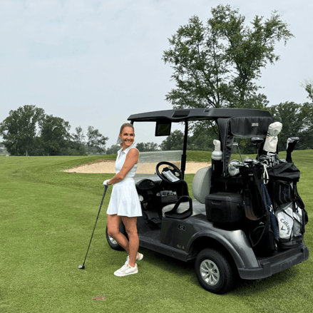 2 Women’s Golf Apparel. Then and Today